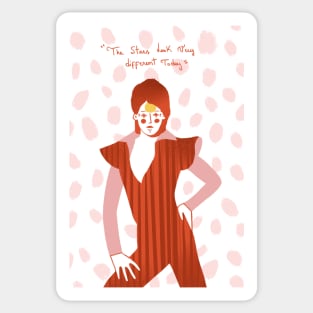 David Bowie - Iconic pose - Fashion Sticker